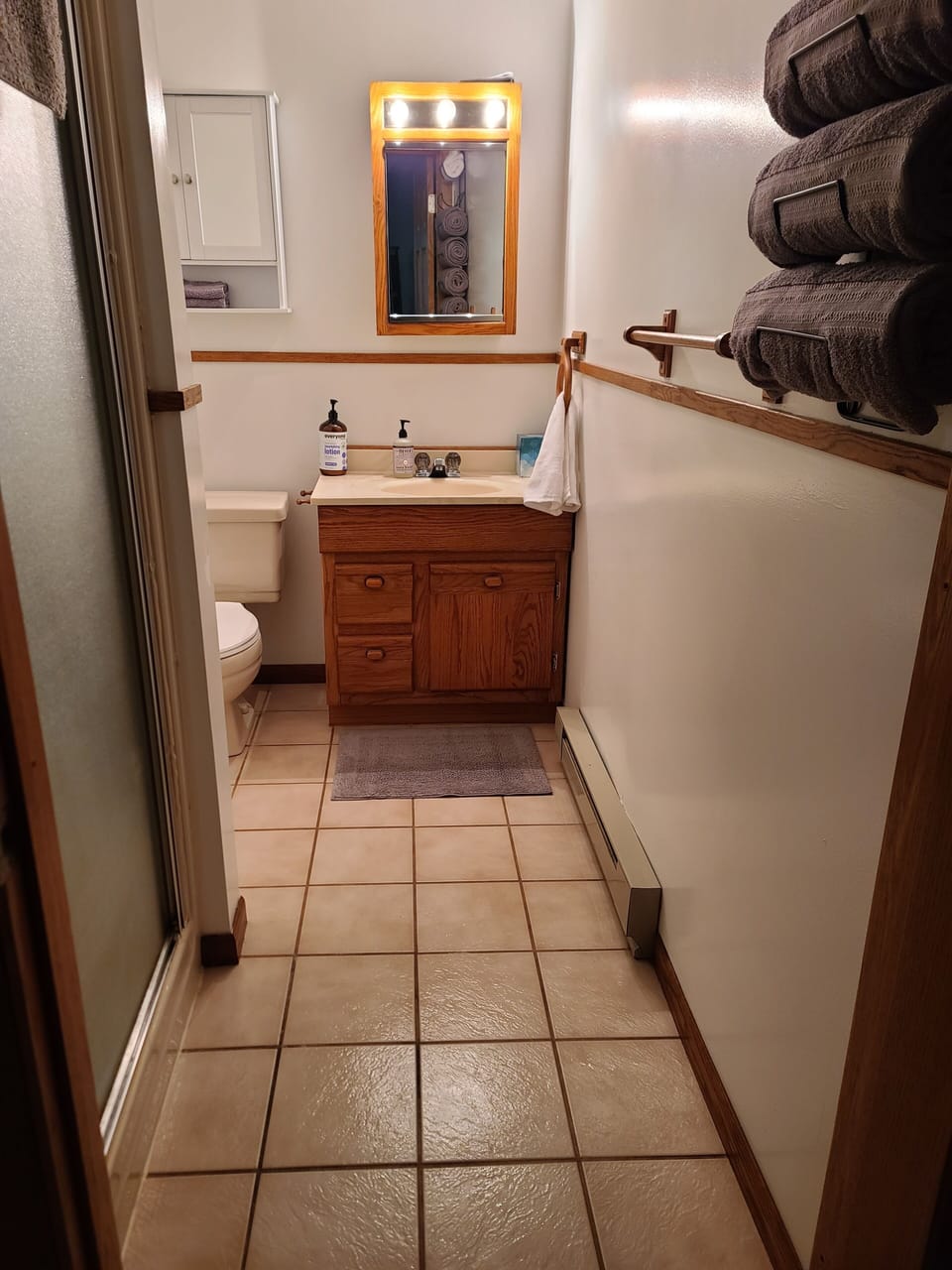 Bathroom with shower