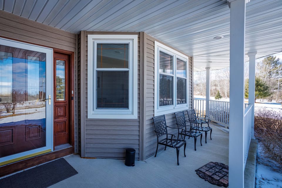 Lovely, covered, wrap-around porch