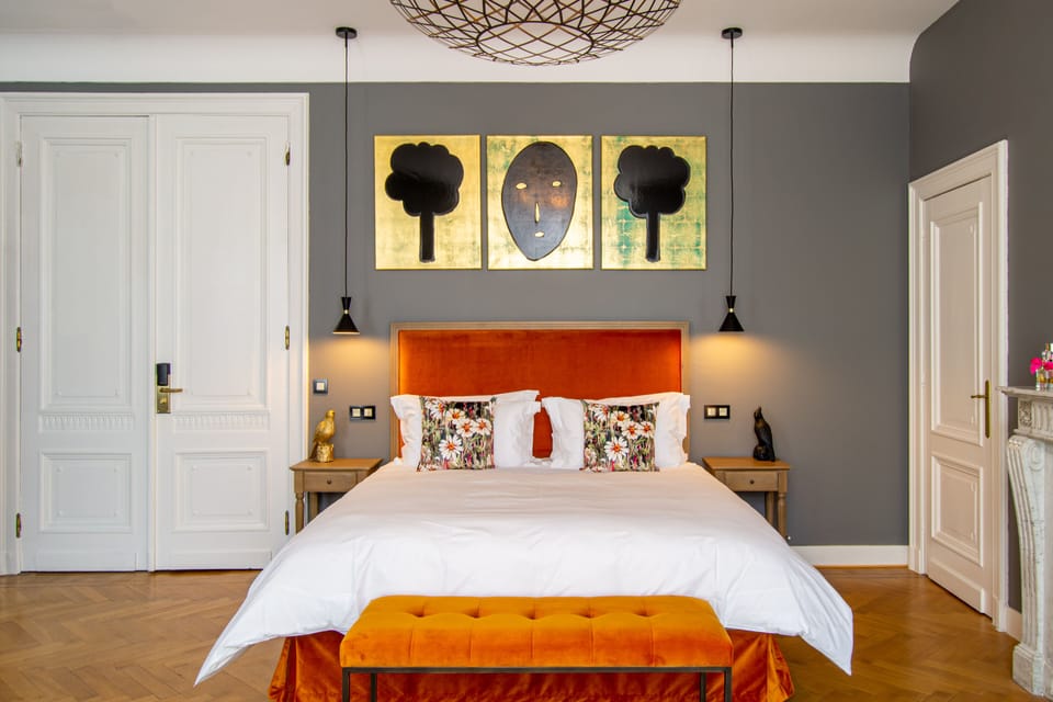 Luxury Double Room | Egyptian cotton sheets, premium bedding, down comforters, pillowtop beds