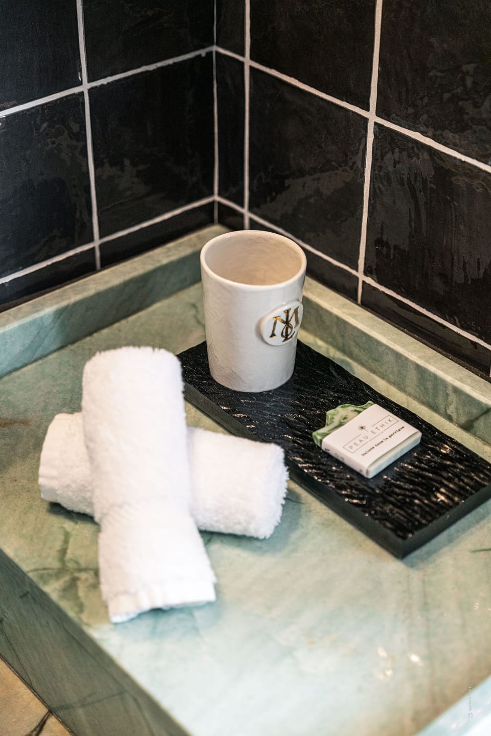 Room Courtyard side | Bathroom | Shower, hair dryer, bathrobes, slippers