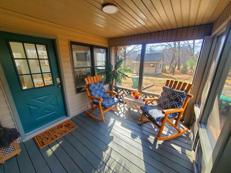 Screened porch