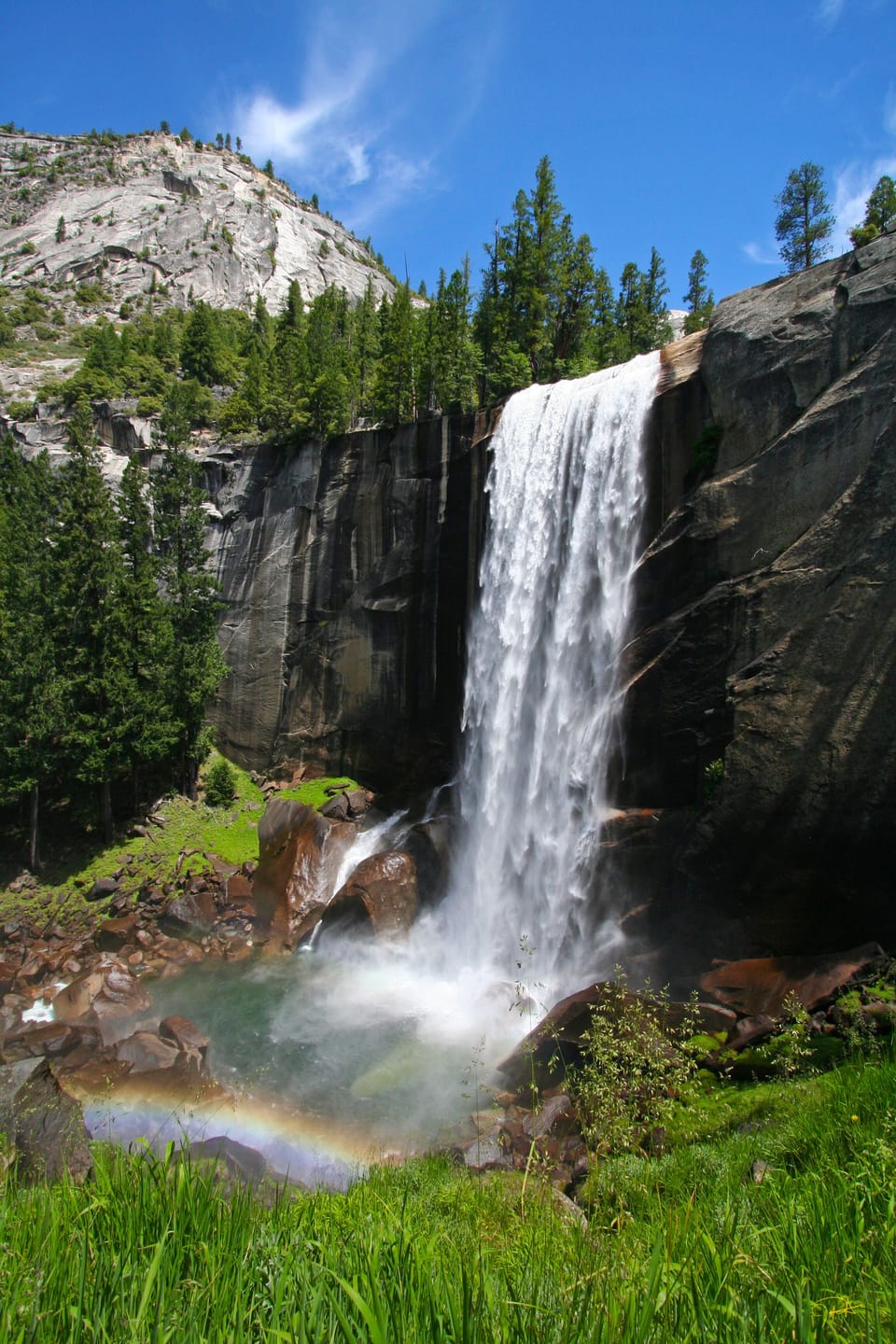Vernal Falls. Taken from Mist Trail