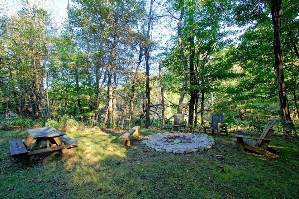 Come roast some marshmallows! 4 more Adirondack chairs have just been added!