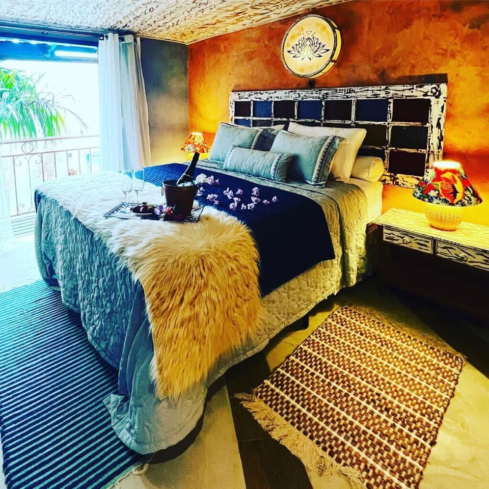 Deluxe Double Room, 1 Double Bed, Balcony, Garden View | Premium bedding, individually decorated, individually furnished