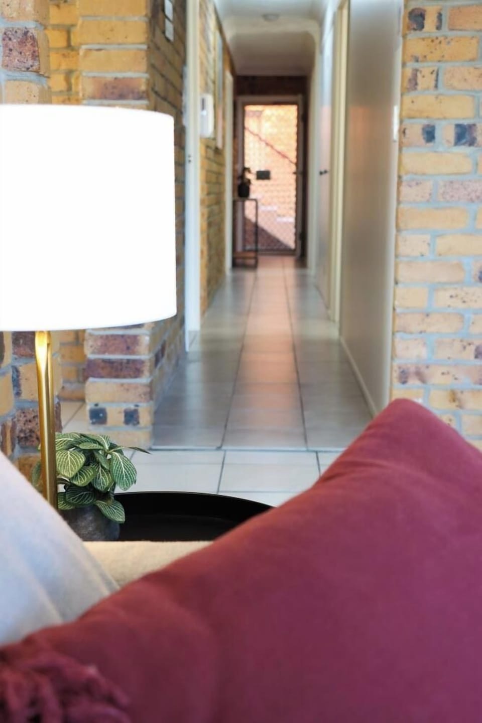 Executive Three-Bedroom Apartment- Non-Pet Friendly | Living area | 40-inch flat-screen TV with cable channels, TV