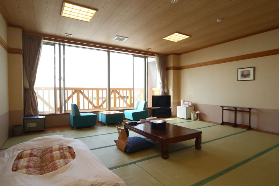 Japanese Style Room with Toilet (2nd Floor) for 8 People | Down comforters, in-room safe, free WiFi