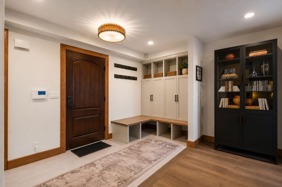 Townhome, 3 Bedrooms (Hot Tub, Sleeps 8 (BCC-1101)) | Living area | TV, fireplace