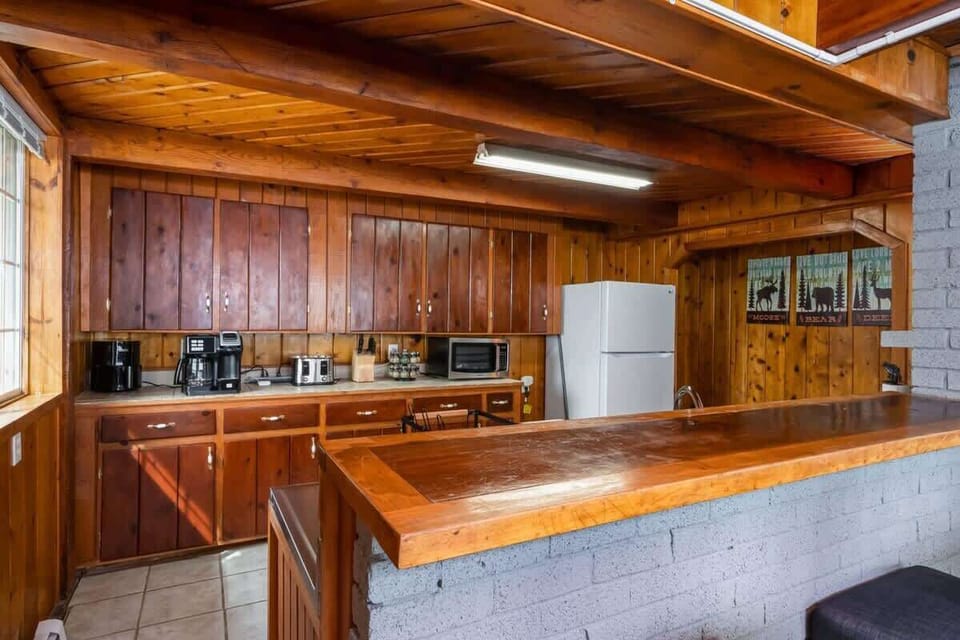 Kitchen bar for extra seating