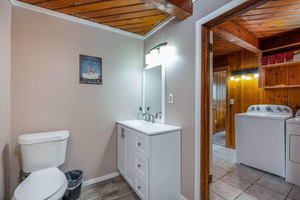 Washer and dryer available for guests