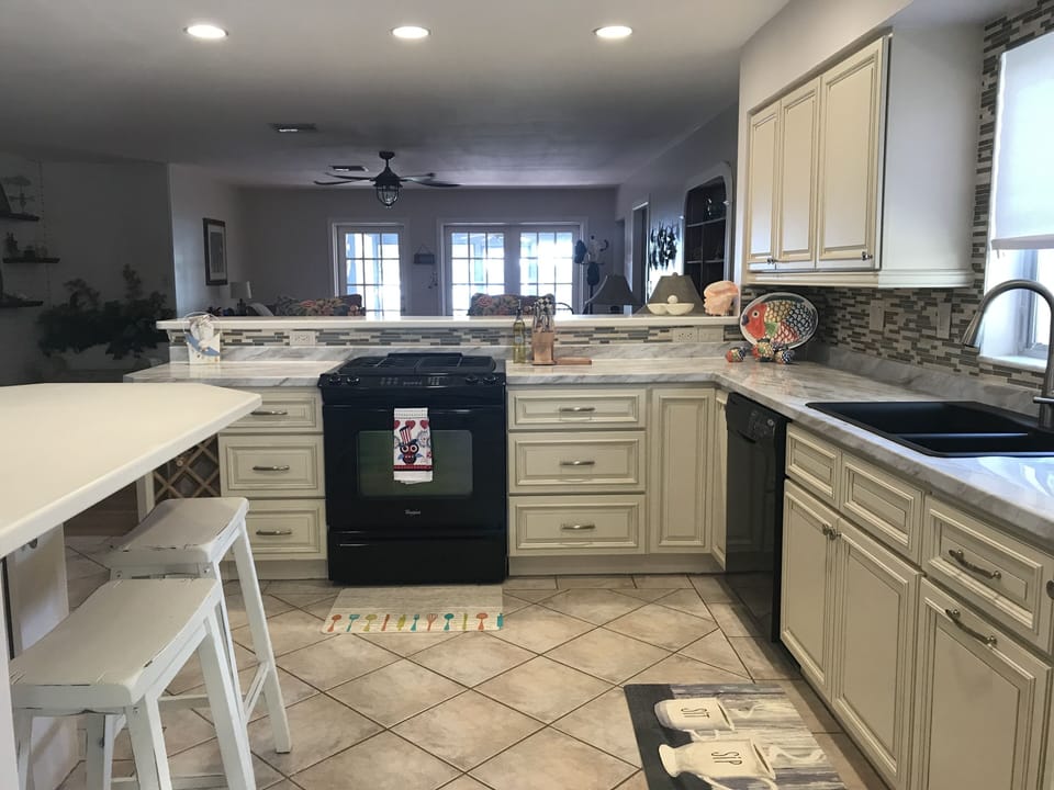 Kitchen newly renovated 
