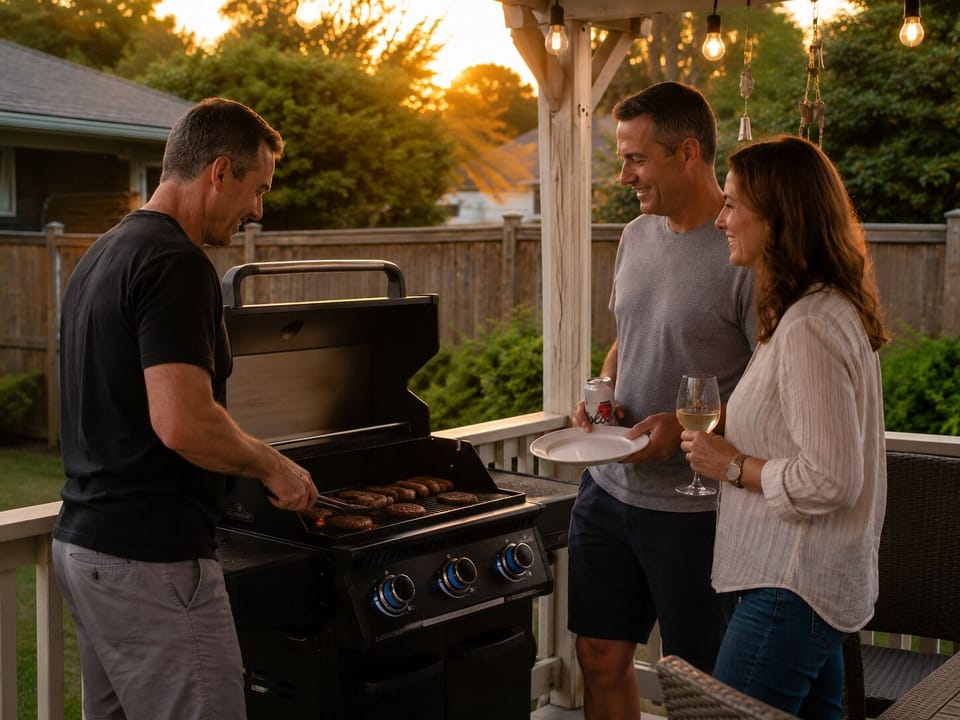 Imagine unwinding on the patio with good company, local wine, and warm summer evenings.