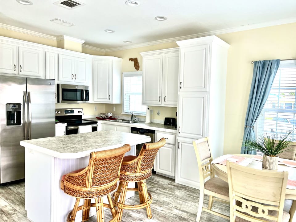 Spacious kitchen