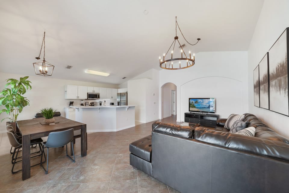 View of the living room |  Relax | Watch TV or stream a movie | Unwind