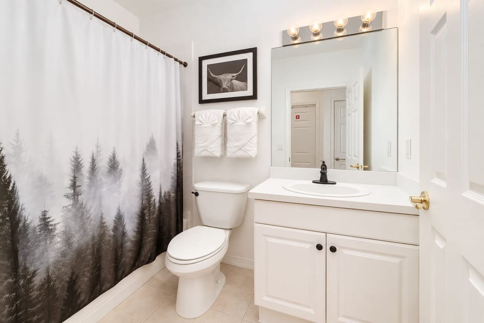 Third Full Guest Bathroom • Tub & Shower