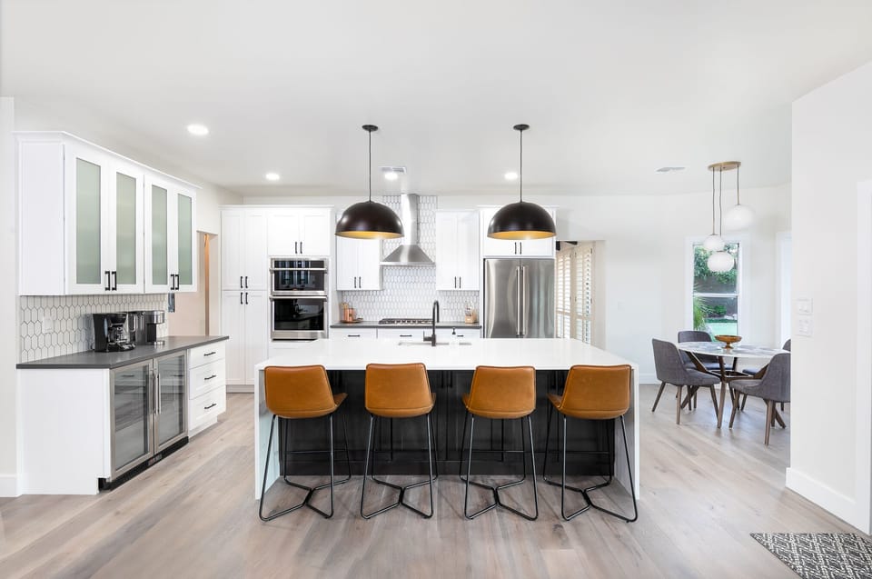 Fully updated kitchen.
