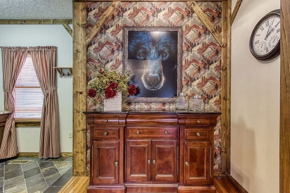 The Cub House's cozy living area