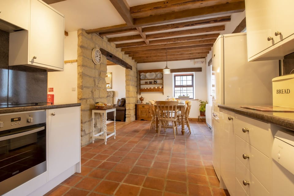 Ground floor: Open-plan kitchen and dining area