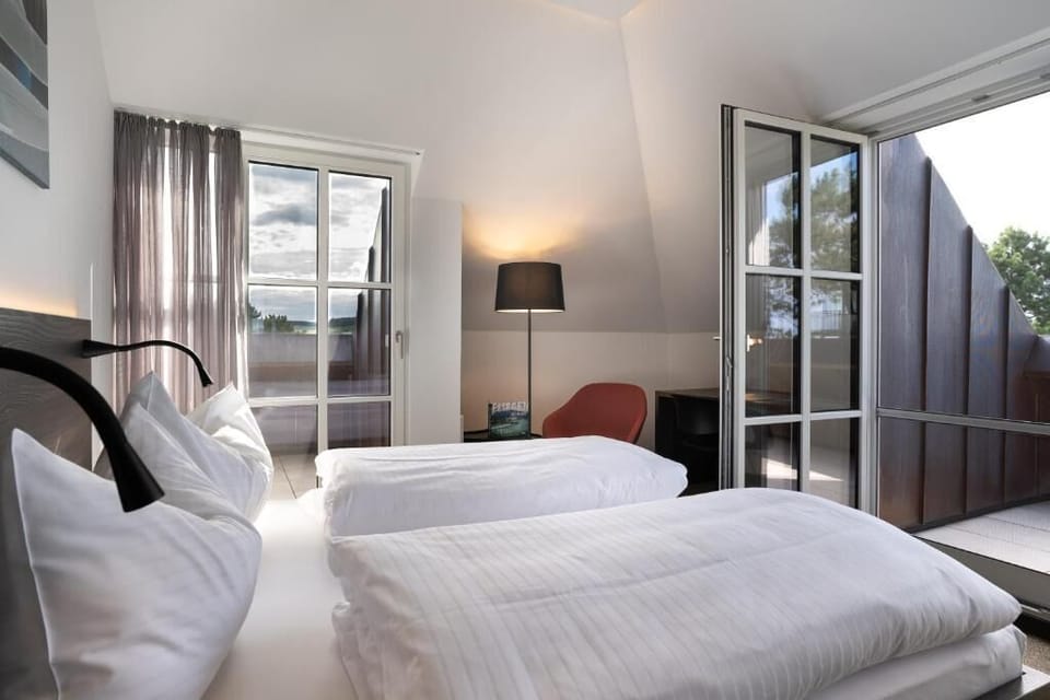 Superior Double Room | Hypo-allergenic bedding available, in-room safe, desk, laptop workspace