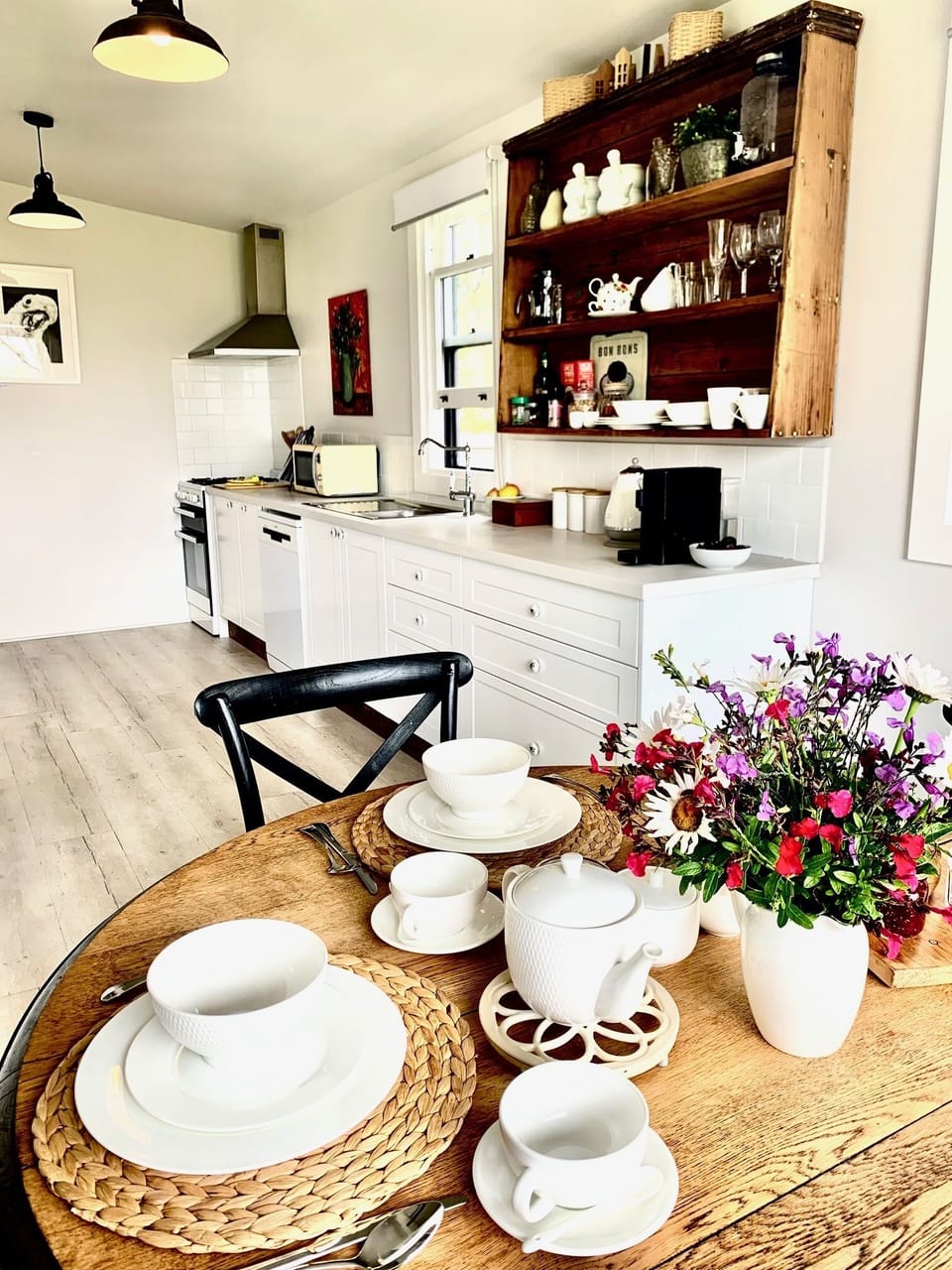 Kitchen and dining
