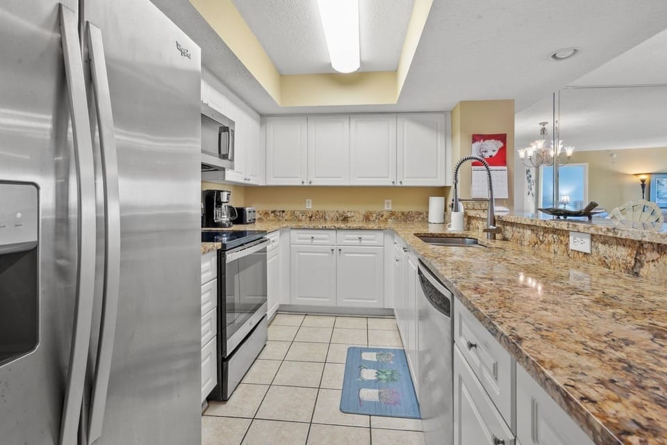 Indoors, Kitchen, Floor, Sink, Sink Faucet