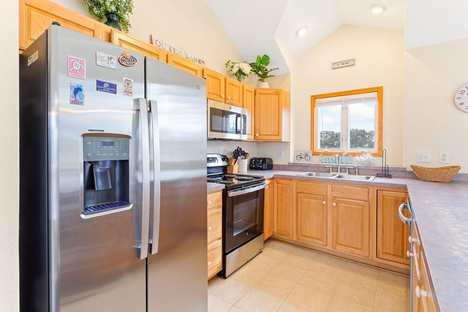 Whip up a delicious meal for the whole family to enjoy in the Top-Level Kitchen.