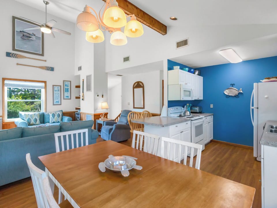 The open-concept Top Level is welcoming and inviting!