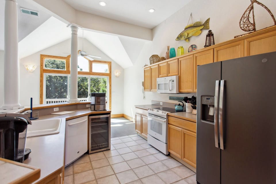 Whip up something delicious in the Kitchen with modern appliances.