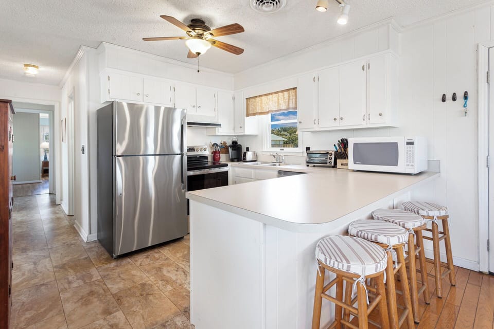 Whip up something delicious that the whole family will love in the Kitchen with modern appliances!