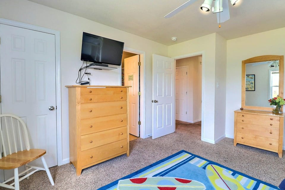 The Pyramid Bedroom is perfect for the kids.