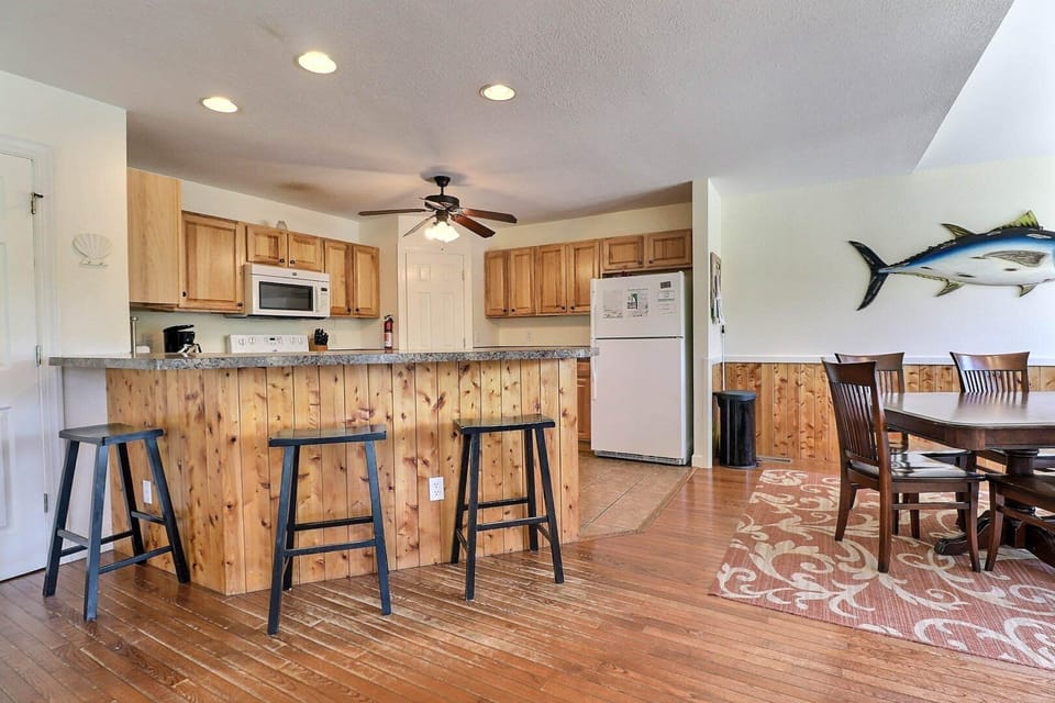 Whip up some delicious in the Kitchen to enjoy at the bar or in the Dining Area.