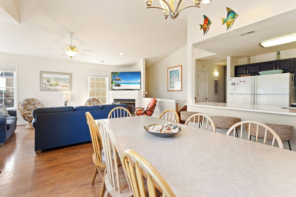 The open-concept Top Level is perfect for spending time with the family.