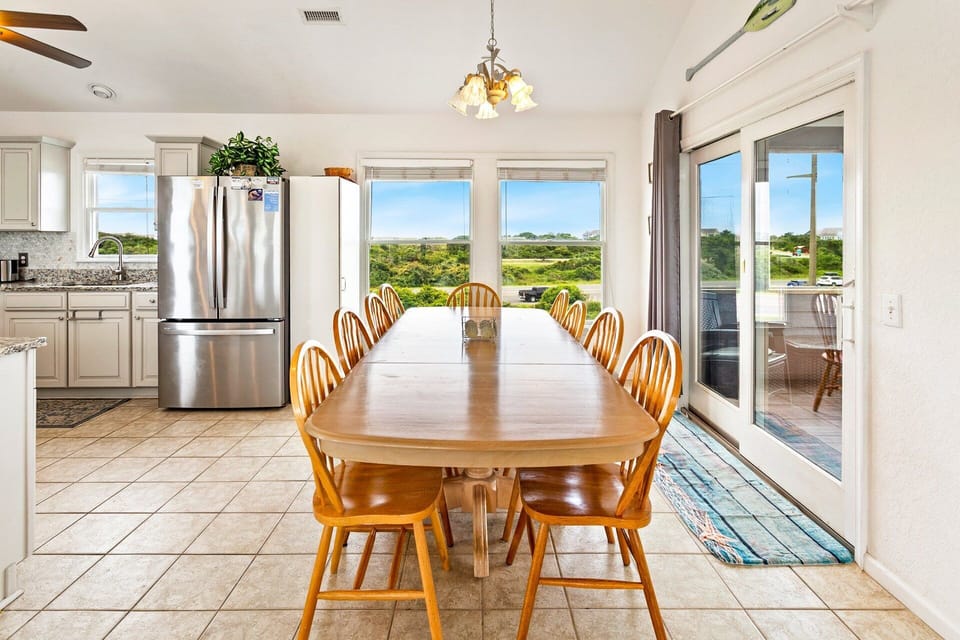 Enjoy a meal with a view in the Dining Area!