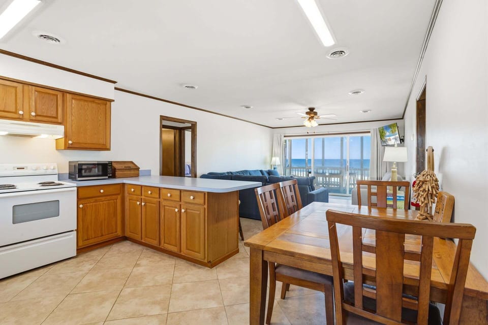 Enjoy views of the ocean from the Main Level.