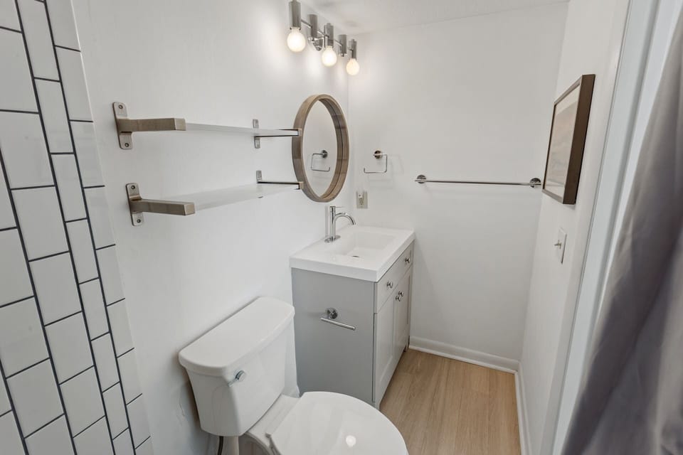 A Full Hallway Bathroom keeps everyone comfortable.