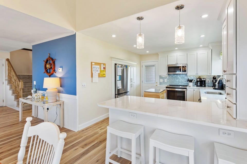 Whip up something delicious in the Kitchen with modern appliances.