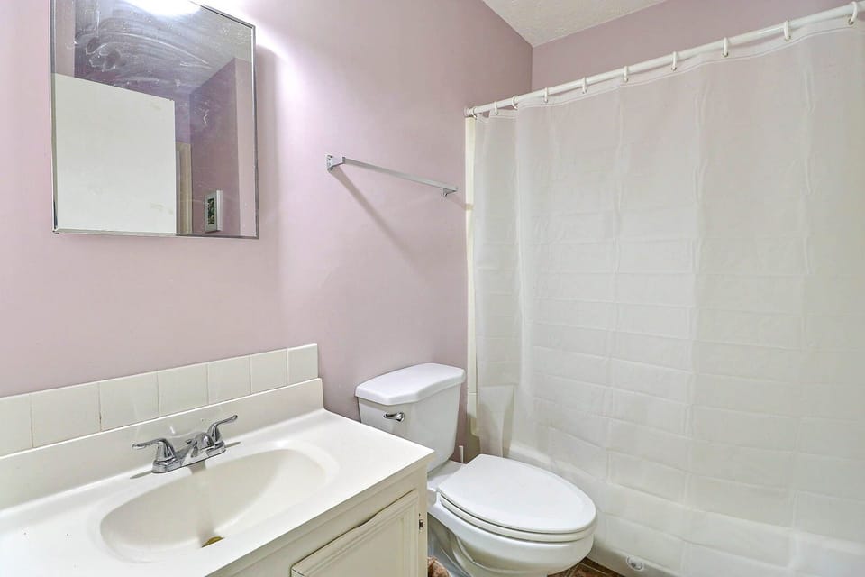 The Full Bathroom ensures comfort and convenience all week.