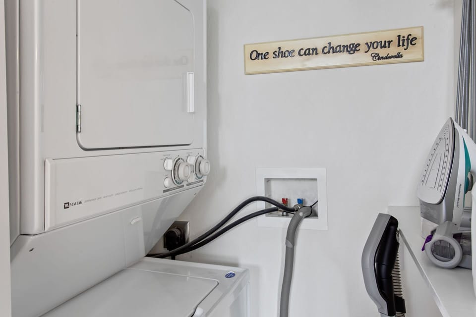 Washer and dryer