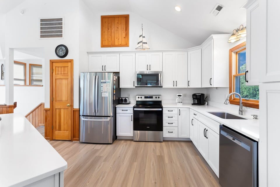 Whip up something delicious in the Kitchen with modern amenities!