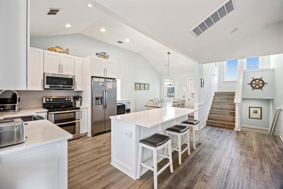 Whip up something delicious for the whole family to enjoy in the beautiful Kitchen.