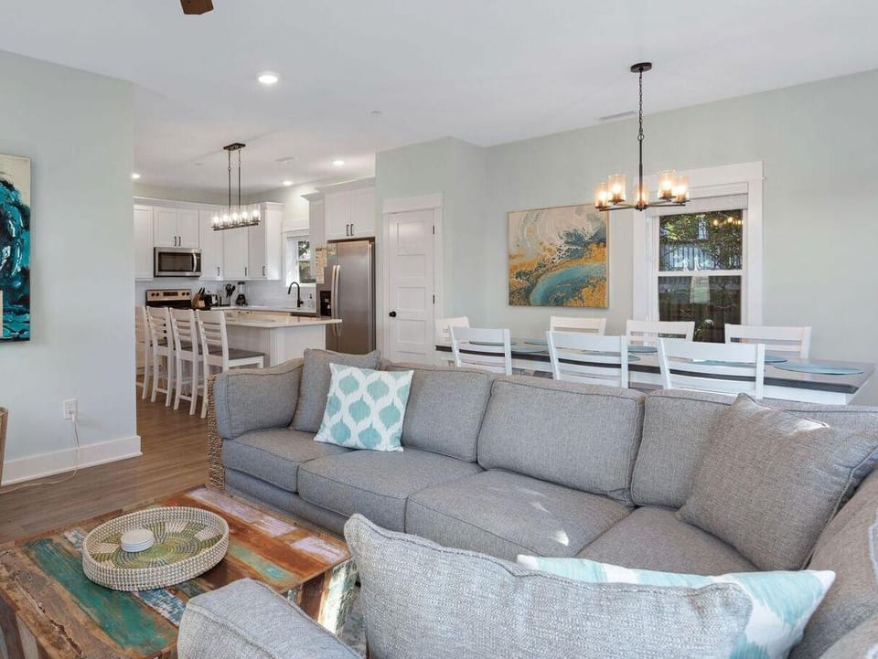 You'll love the modern, spacious interior of Sea Escape!