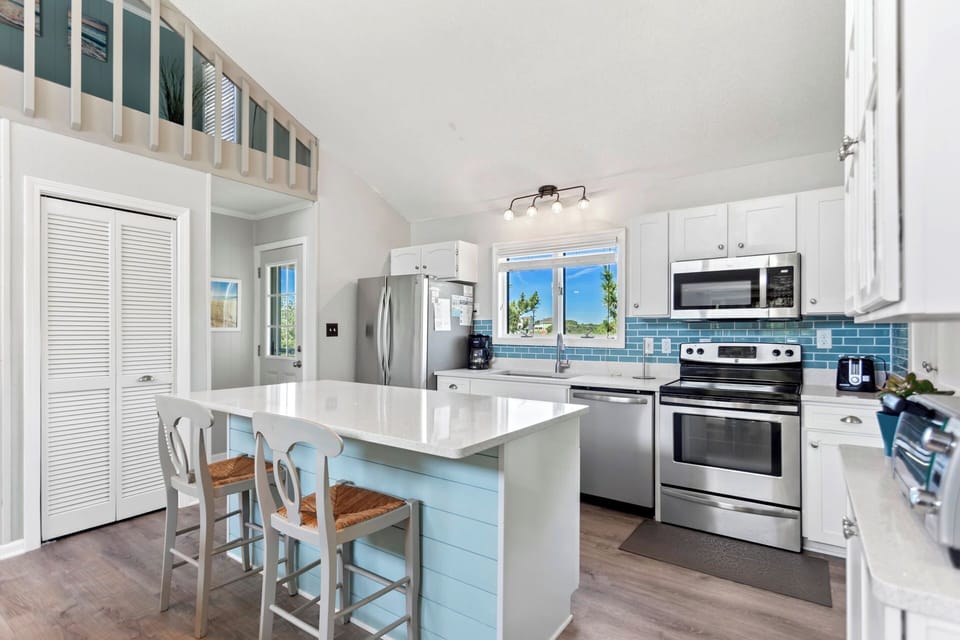 Whip up something delicious for the whole family to enjoy in the modern Kitchen.