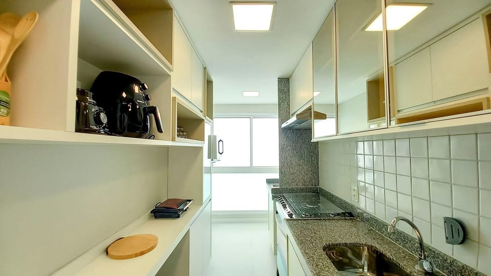 Apartment | Private kitchen | Fridge, microwave, blender, cookware/dishes/utensils