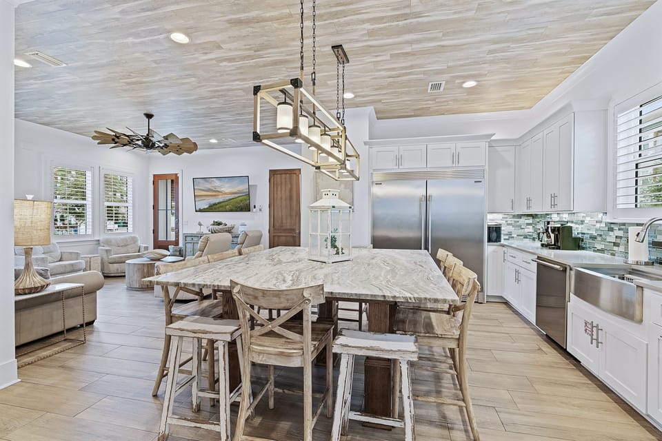 1st Floor - Kitchen and dining area