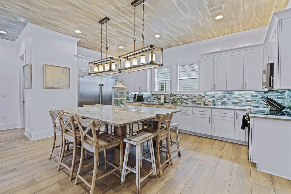 1st Floor - Kitchen and dining area