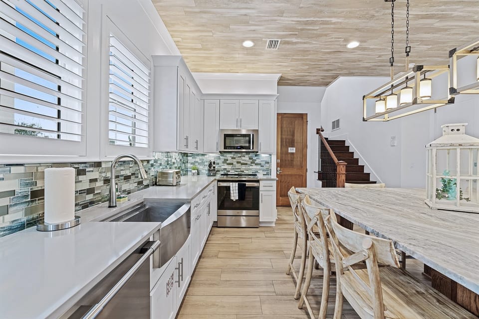 1st Floor - Kitchen and dining area