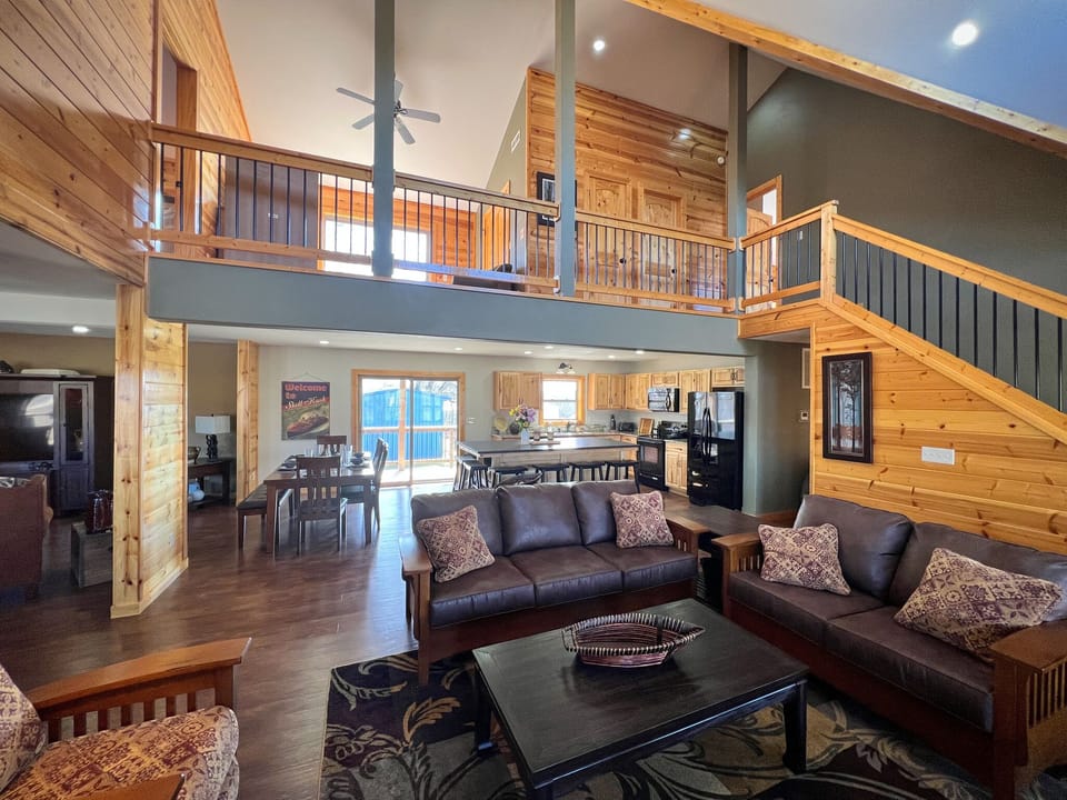 You will experience wide open spaces, room to gather and not feel cramped. We put great effort into making sure all ages can enjoy by offer a welcoming and comfortable place to call home even if just for a few days. Enjoy!