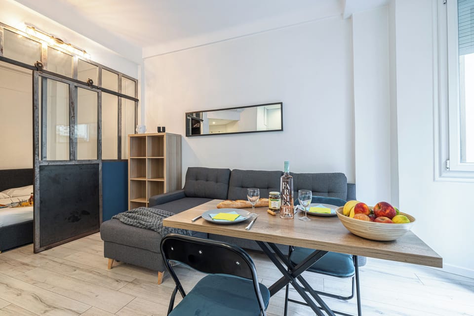 Living and dining room