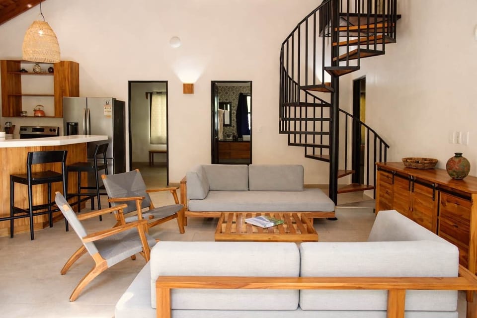 Living and Kitchen Area