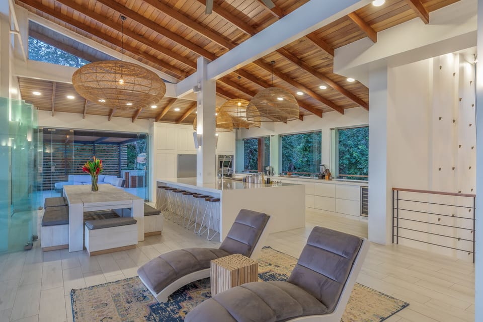 Kitchen and Living area