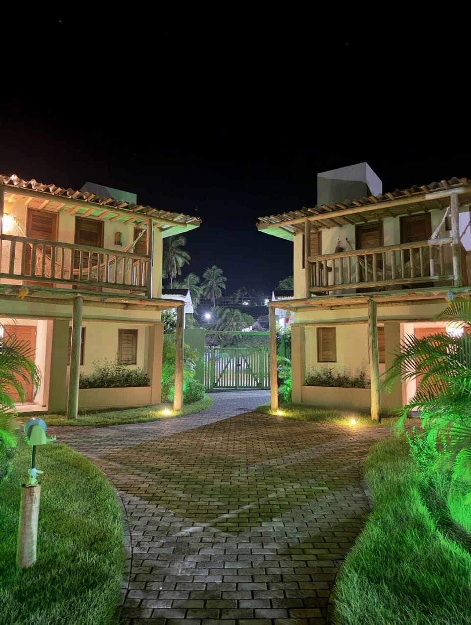 Front of property - evening/night